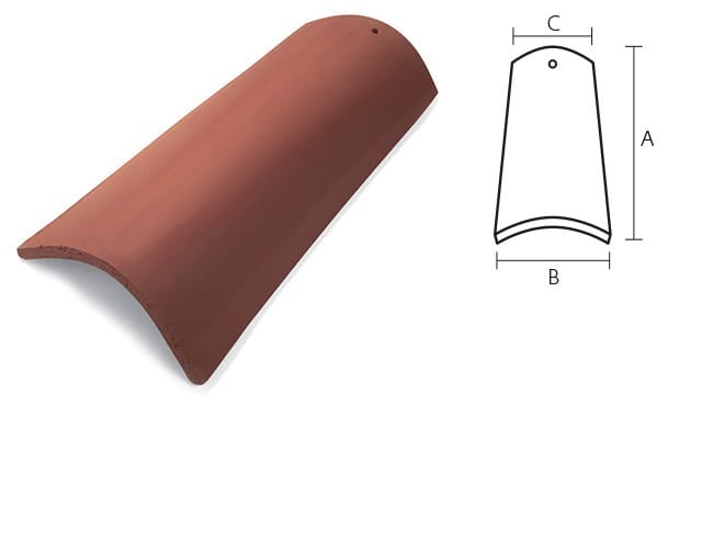 3/4 Bent tiles